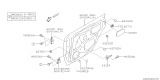 Diagram for Subaru Door Hinge - 60470AG03A9P