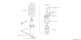 Diagram for Subaru Legacy Shock Absorber - 20365AG10A