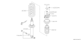 Diagram for 2006 Subaru Outback Shock And Strut Mount - 20370AG00A