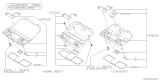 Diagram for 2005 Subaru Outback Dome Light - 84621AG10A