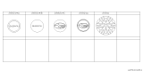 Diagram for Subaru Outback Wheel Cover - 28821SA020