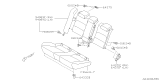 Diagram for 2009 Subaru Outback Seat Cushion - 64244AG23AWA