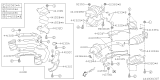 Diagram for 2004 Subaru Legacy Exhaust Pipe - 44619AA00A