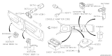 Diagram for Subaru Outback Seat Heater Switch - 83245AG02A