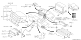 Diagram for 2006 Subaru Outback Antenna - 86277AG12A