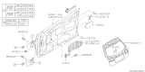 Diagram for Subaru Door Check - 61124AG000