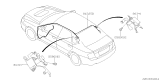 Diagram for 2005 Subaru Legacy Antenna Cable - 86325AG26A