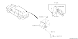 Diagram for Subaru Legacy Fuel Door - 57601AG01A9P