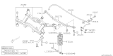 Diagram for Subaru Rear Crossmember - 20152AG00A