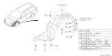 Diagram for Subaru Outback Wheelhouse - 59120AG04B