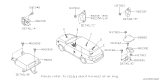 Diagram for 2008 Subaru Outback Air Bag Sensor - 98231AG03A