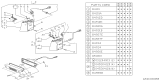 Diagram for Subaru Loyale Light Socket - 84930GA930