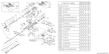 Diagram for Subaru GL Series Steering Shaft - 31139GA921