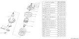 Diagram for 1985 Subaru GL Series Shock And Strut Mount - 21033GA110