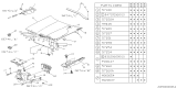 Diagram for 1989 Subaru GL Series Hood Release Cable - 57331GA120