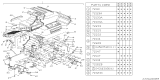 Diagram for Subaru XT Heater Core - 72011GA110