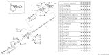 Diagram for Subaru Loyale Steering Column Cover - 31160GC930