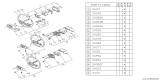 Diagram for Subaru GL Series Steering Column Cover - 31161GA311