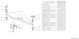 Diagram for Subaru XT Crossmember Bushing - 41322GA010