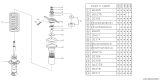 Diagram for 1987 Subaru GL Series Coil Springs - 21105GA060