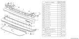 Diagram for 1989 Subaru GL Series Bumper - 57786GA340