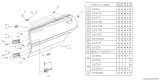 Diagram for 1989 Subaru GL Series Door Check - 60176GA040