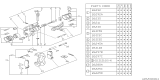 Diagram for 1991 Subaru XT Brake Bleeder Screw - 25175GA080