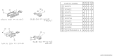 Diagram for 1992 Subaru Loyale Power Window Switch - 83081GA650LR