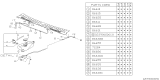 Diagram for 1993 Subaru Loyale Washer Reservoir - 86631GA270