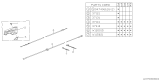 Diagram for 1992 Subaru Loyale Throttle Cable - 37065GA432