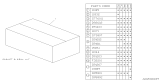 Diagram for 1986 Subaru GL Series Cylinder Head Gasket - 11044AA003