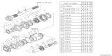 Diagram for 1990 Subaru Loyale Output Shaft Bearing - 806432050