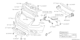 Diagram for 2010 Subaru Tribeca Bumper - 57704XA07A