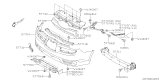 Diagram for 2006 Subaru Tribeca Bumper - 57704XA00A