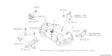 Diagram for 2008 Subaru Tribeca Air Bag Control Module - 98221XA04A