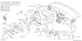 Diagram for Subaru Glove Box - 66120XA04AMV