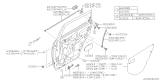 Diagram for Subaru Tribeca Door Check - 62124XA000