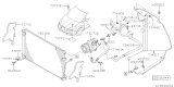 Diagram for 2007 Subaru Tribeca Ambient Temperature Sensor - 73730AG050