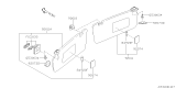 Diagram for 2012 Subaru Tribeca Sun Visor - 92011XA03BEU