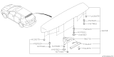 Diagram for 2006 Subaru Tribeca Spoiler - 96031XA00AWH
