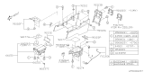 Diagram for 2012 Subaru Tribeca Center Console - 92132XA01AMV