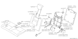 Diagram for Subaru Tribeca Seat Cover - 64550XA10AMW