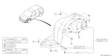 Diagram for Subaru Tribeca Wheelhouse - 59110XA03A