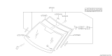 Diagram for Subaru Tribeca Windshield - 65009XA02A