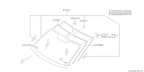 Diagram for 2008 Subaru Tribeca Windshield - 65009XA02A