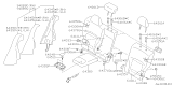 Diagram for 2018 Subaru Outback Seat Cushion - 64244AL25AVH