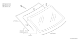 Diagram for 2018 Subaru Outback Windshield - 65109AL10A