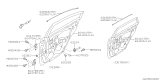 Diagram for Subaru Legacy Door Hinge - 60479AL01A