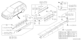 Diagram for Subaru Legacy Door Moldings - 91112AL53A