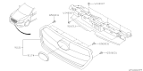 Diagram for Subaru Legacy Grille - 91121AL05A